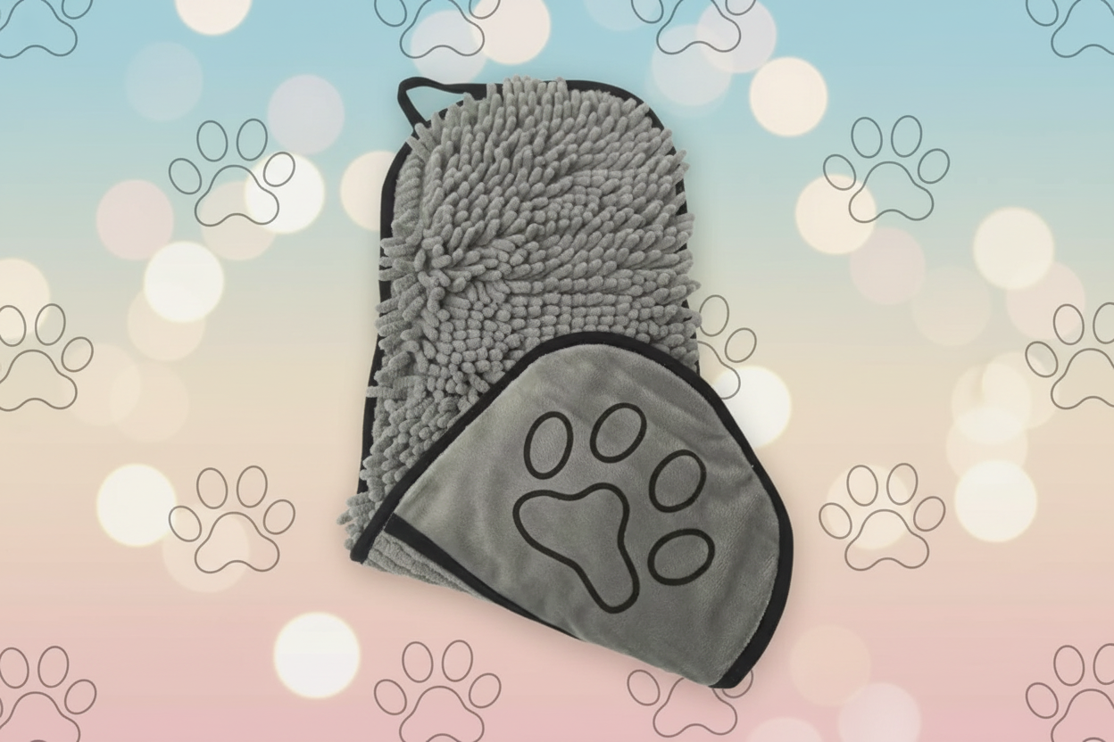 gants toilettage chien