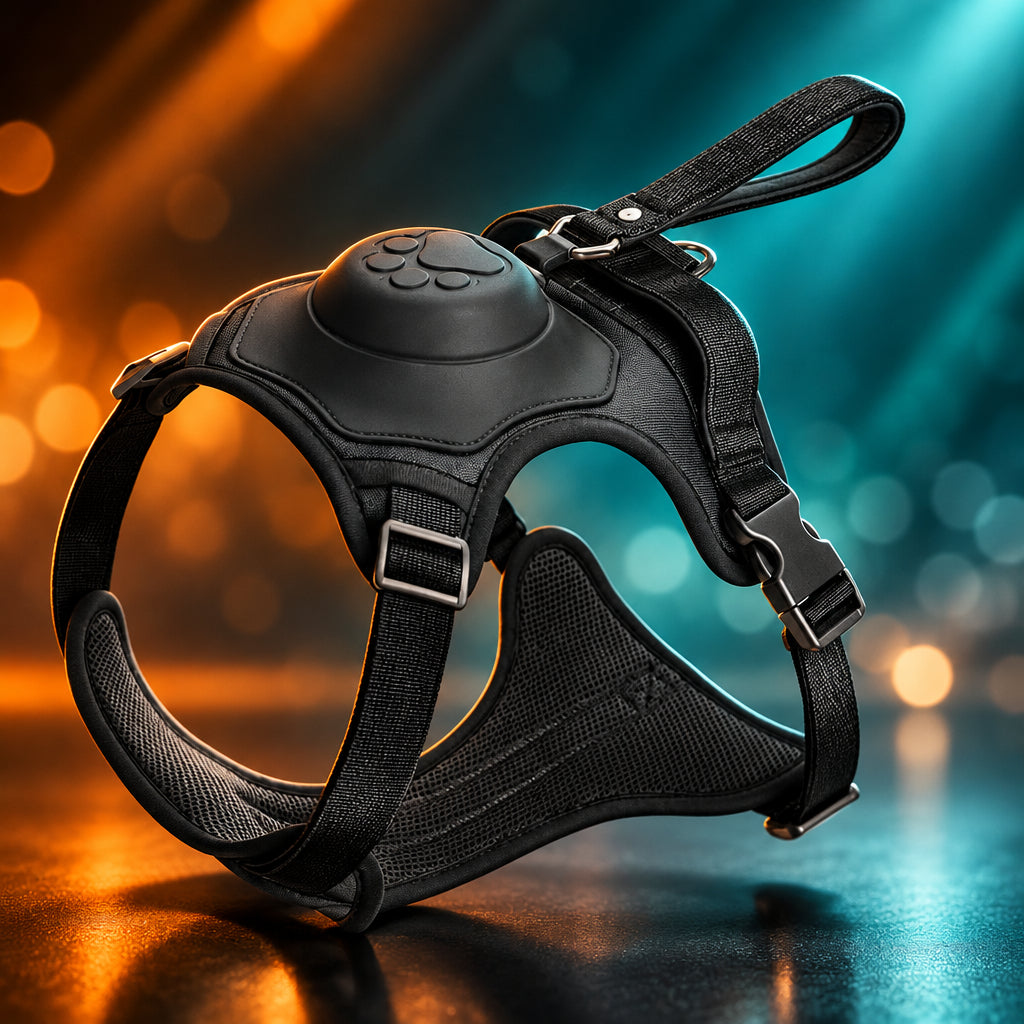 HARNAIS POUR CHIEN AVEC LAISSE RETRACTABLE 