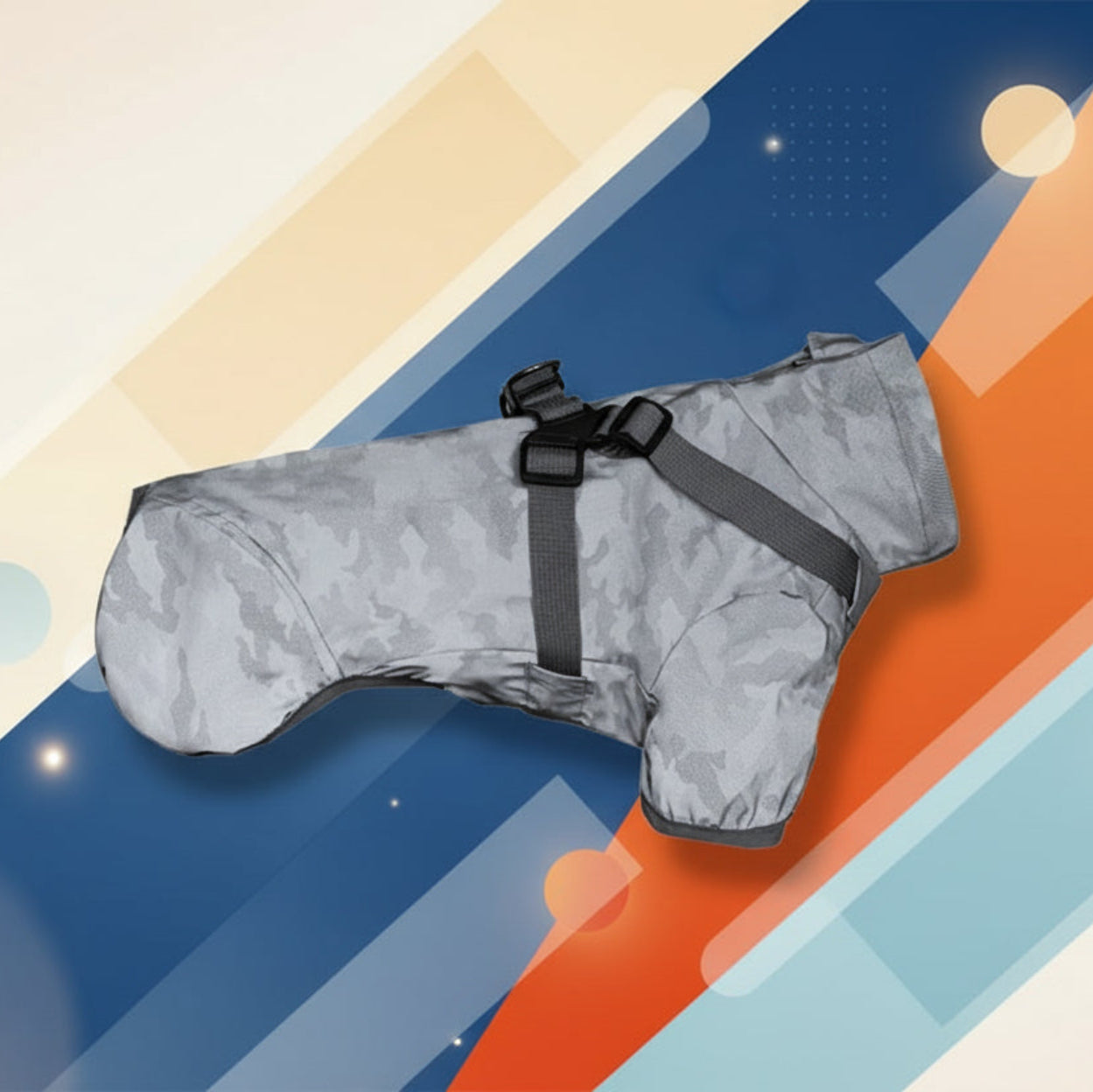 imperméable pour chien avec harnais