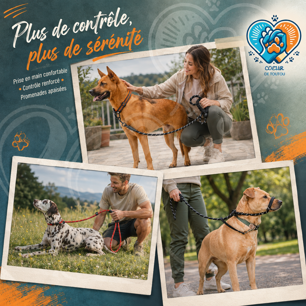 laisse reflechissante pour chien