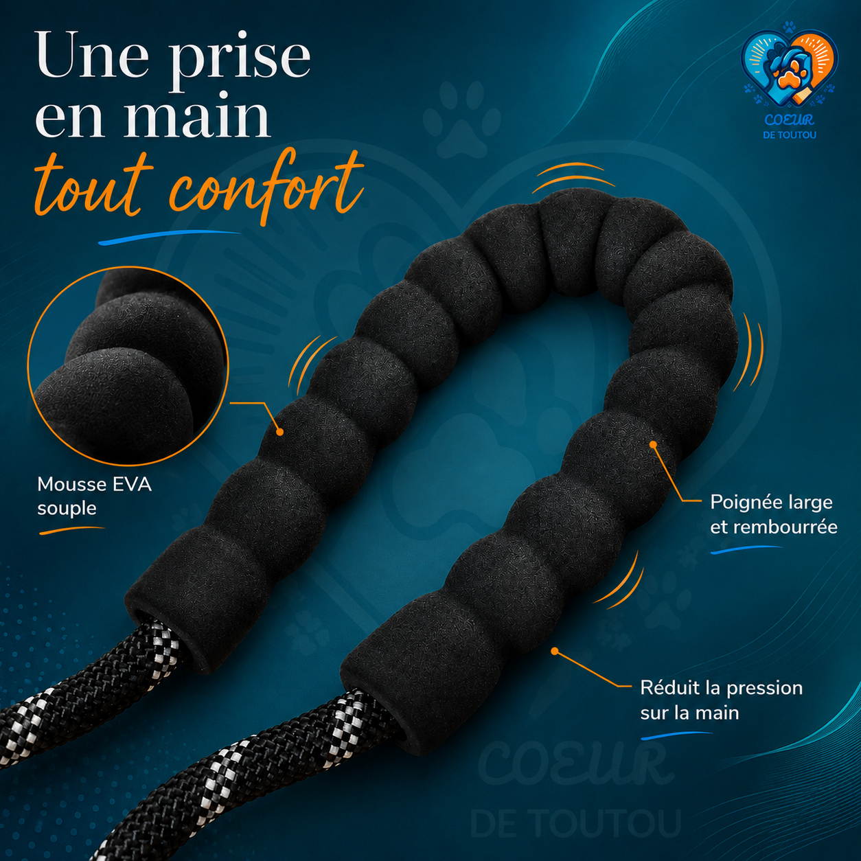 laisse reflechissante pour chien