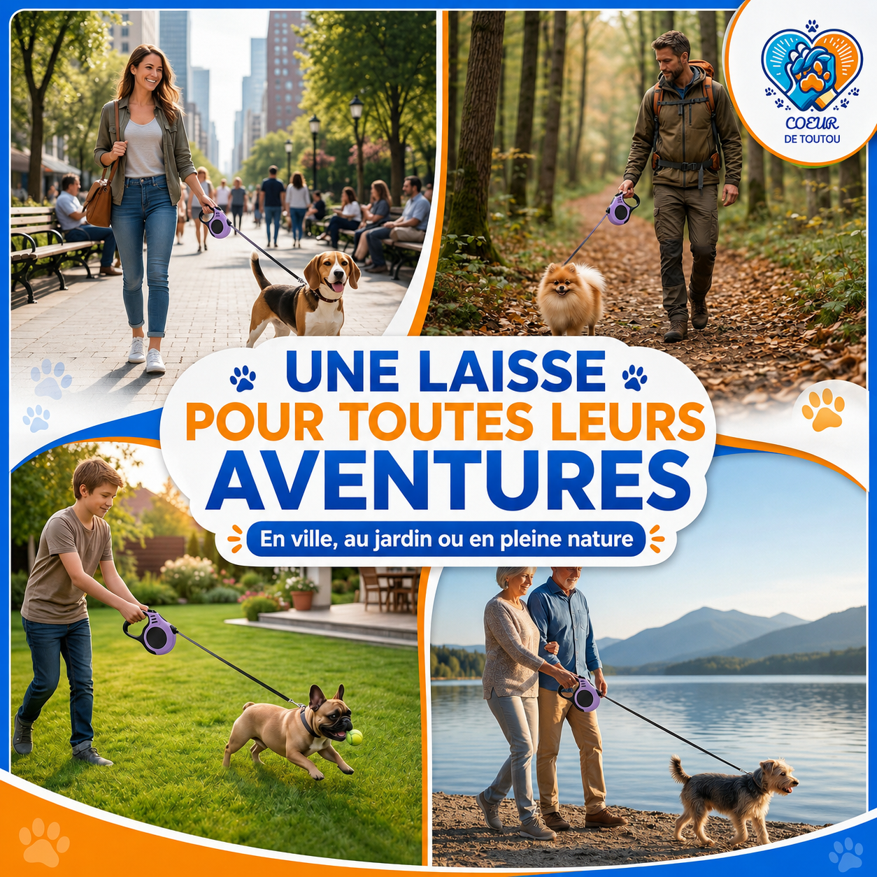 laisse pour chien