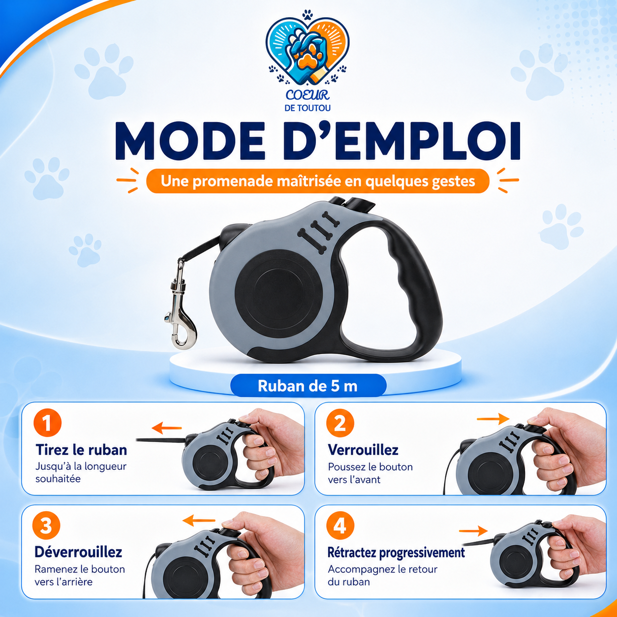 laisse pour chien