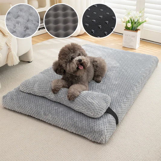 Lit pour chien avec oreiller intégré | Doodream™