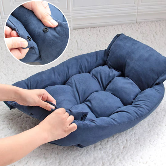 Lit Multifonction pour Chien 3-en-1 – Confort, Apaisement et Mobilité | DouxZen™