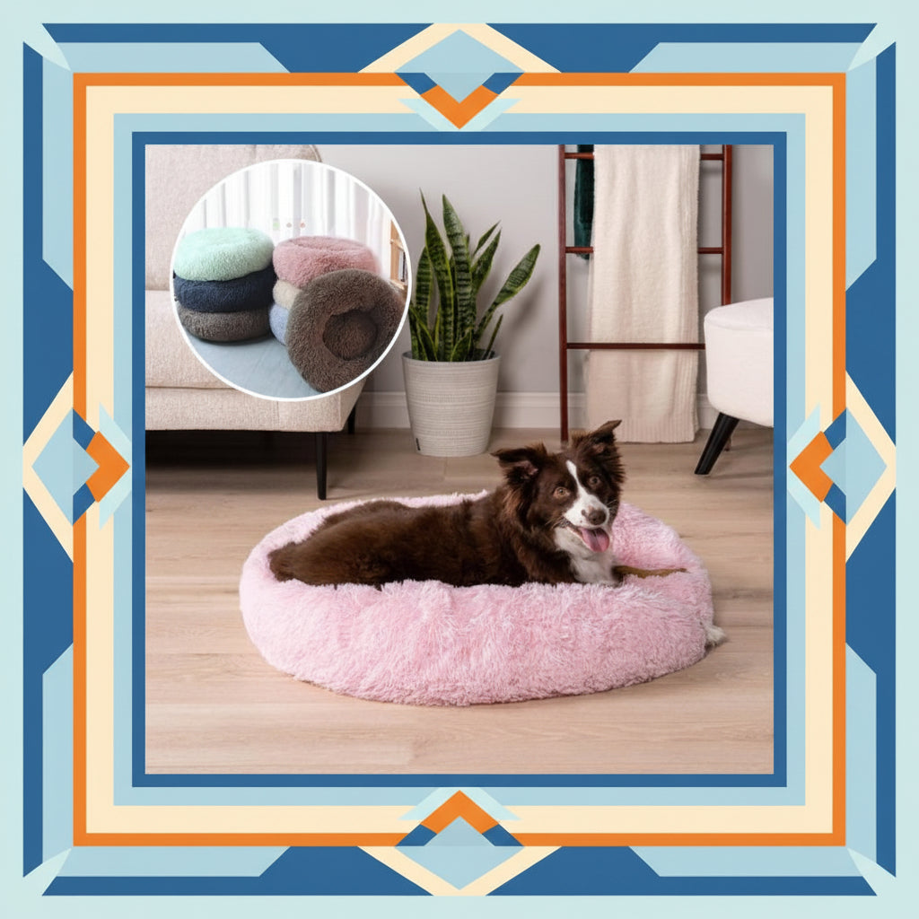 lit pour chien donut