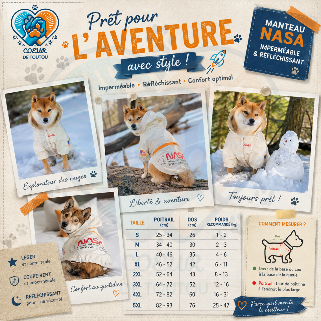 imperméable pour chien