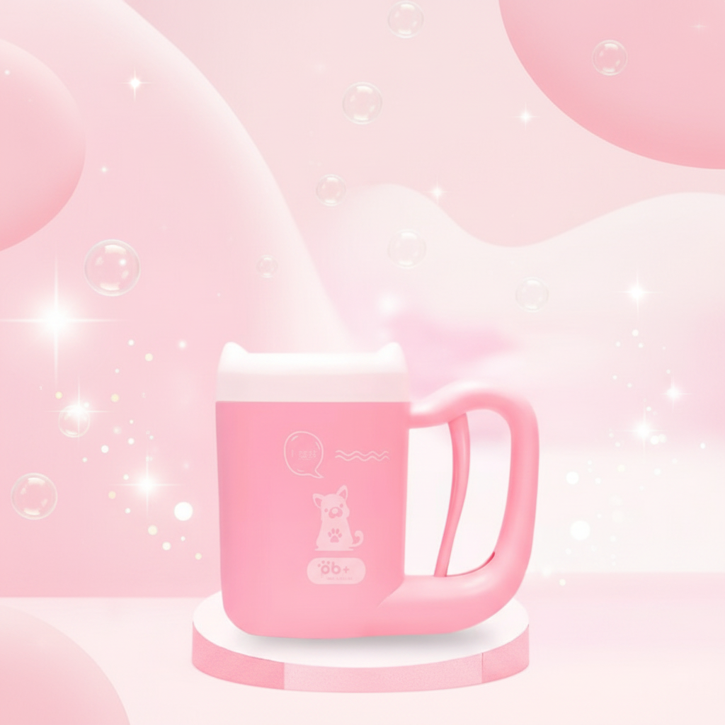 nettoyeur pattes pour chien tasse