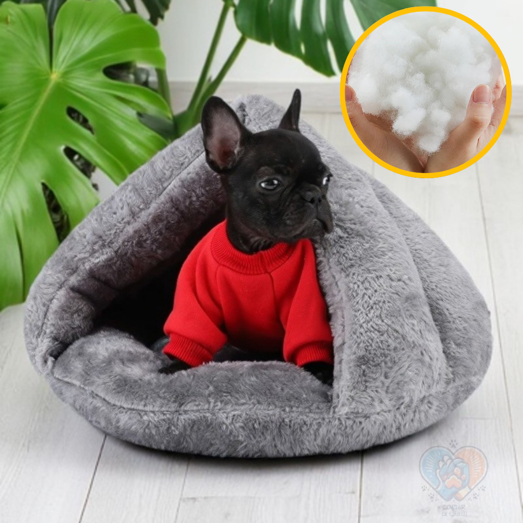 Niche pour Chien Cocoon Lavable | Nid Secret™