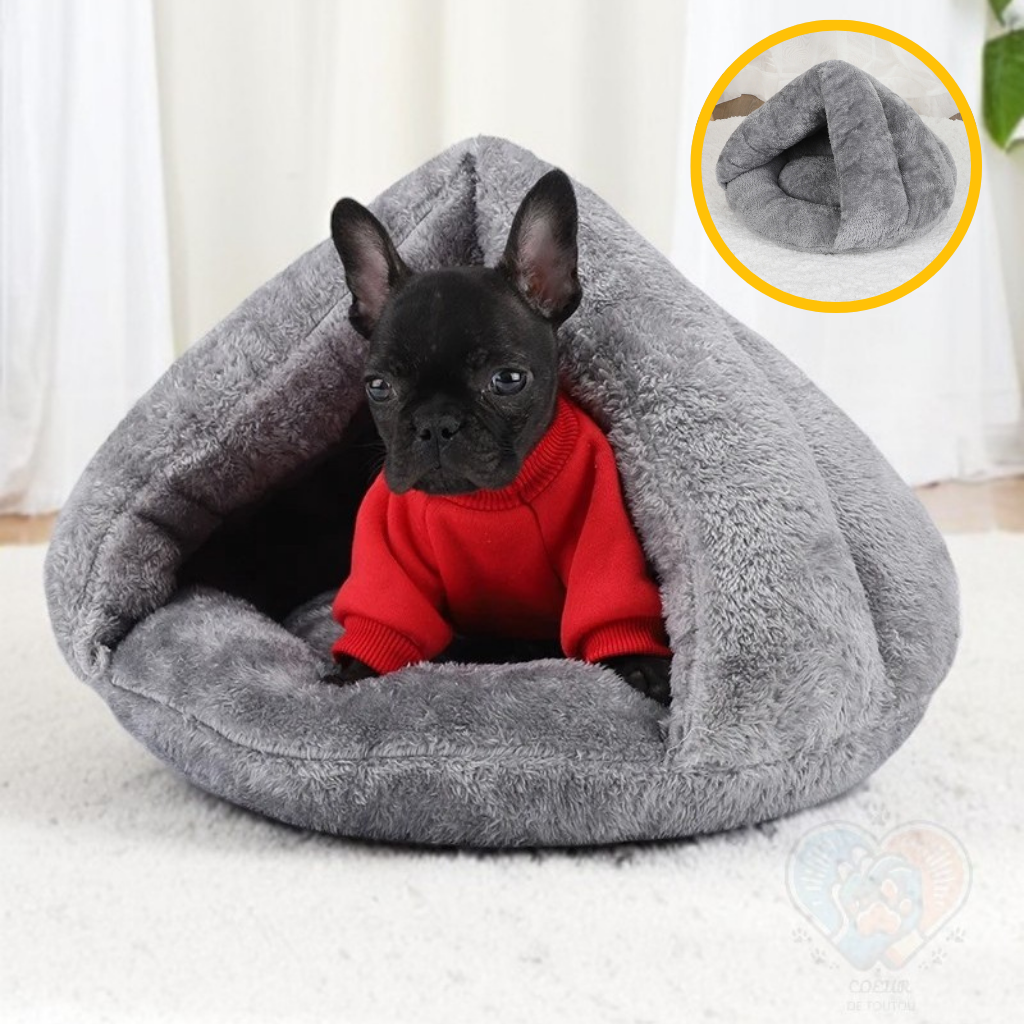 Niche pour Chien Cocoon Lavable | Nid Secret™