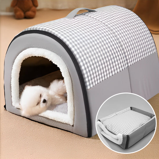 Niche Igloo pour Chien | WarmDome™