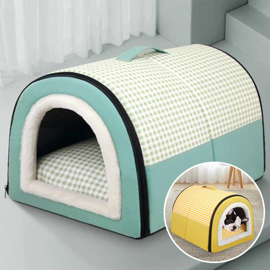 Niche Igloo pour Chien | WarmDome™