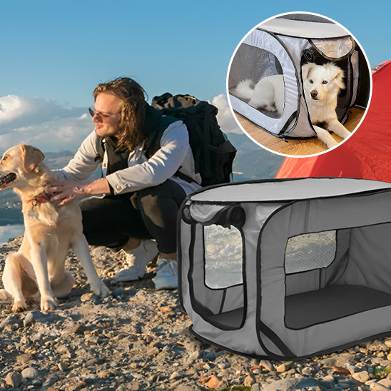 Niche Pliable pour Chien | ZenDen™