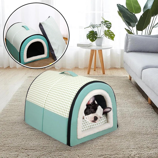 Niche Igloo pour Chien | WarmDome™