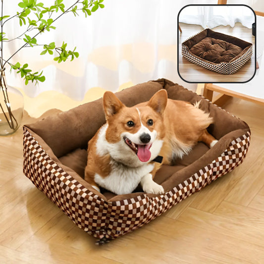Panier pour Chien Douillet à Bord Surélevé – Confort et Sécurité | Nid Cozy™
