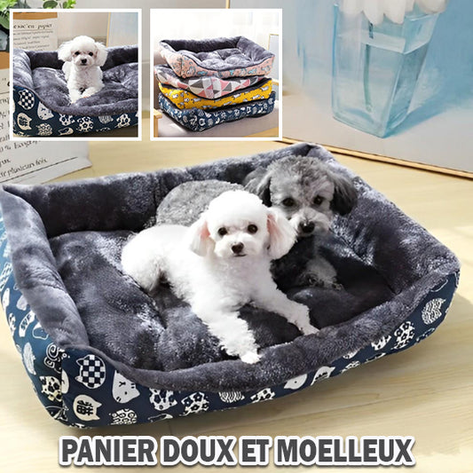 Panier pour chien avec rebord surélevé | Softnest™