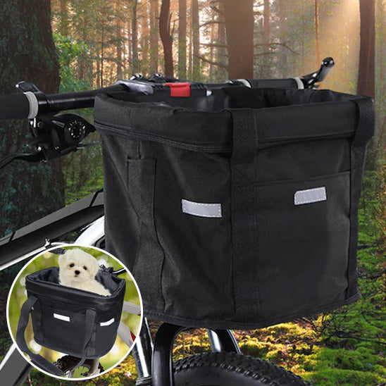 Panier Vélo pour Chien | BikeBuddy™ Étanche & Amovible