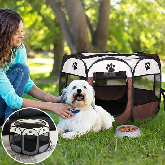 Parc Pliable pour Chien | Parcat360™