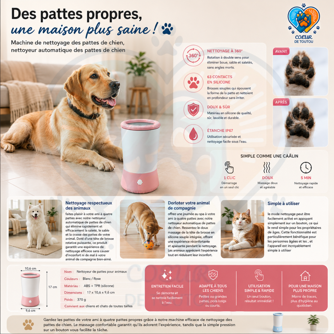 nettoyeur de pattes electrique