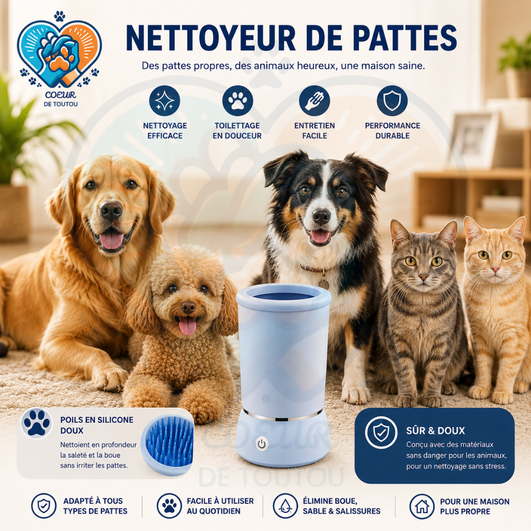 nettoyeur de pattes electrique