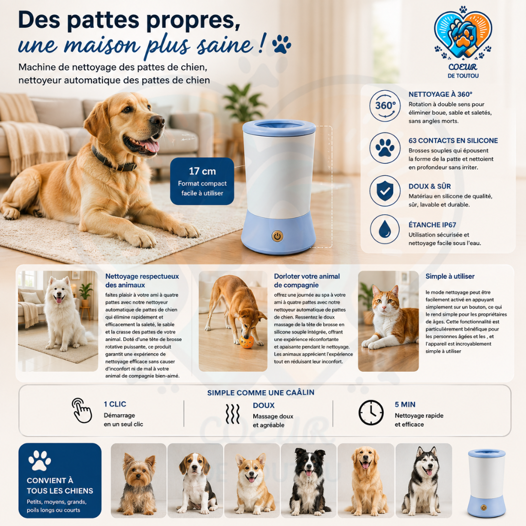 nettoyeur de pattes electrique