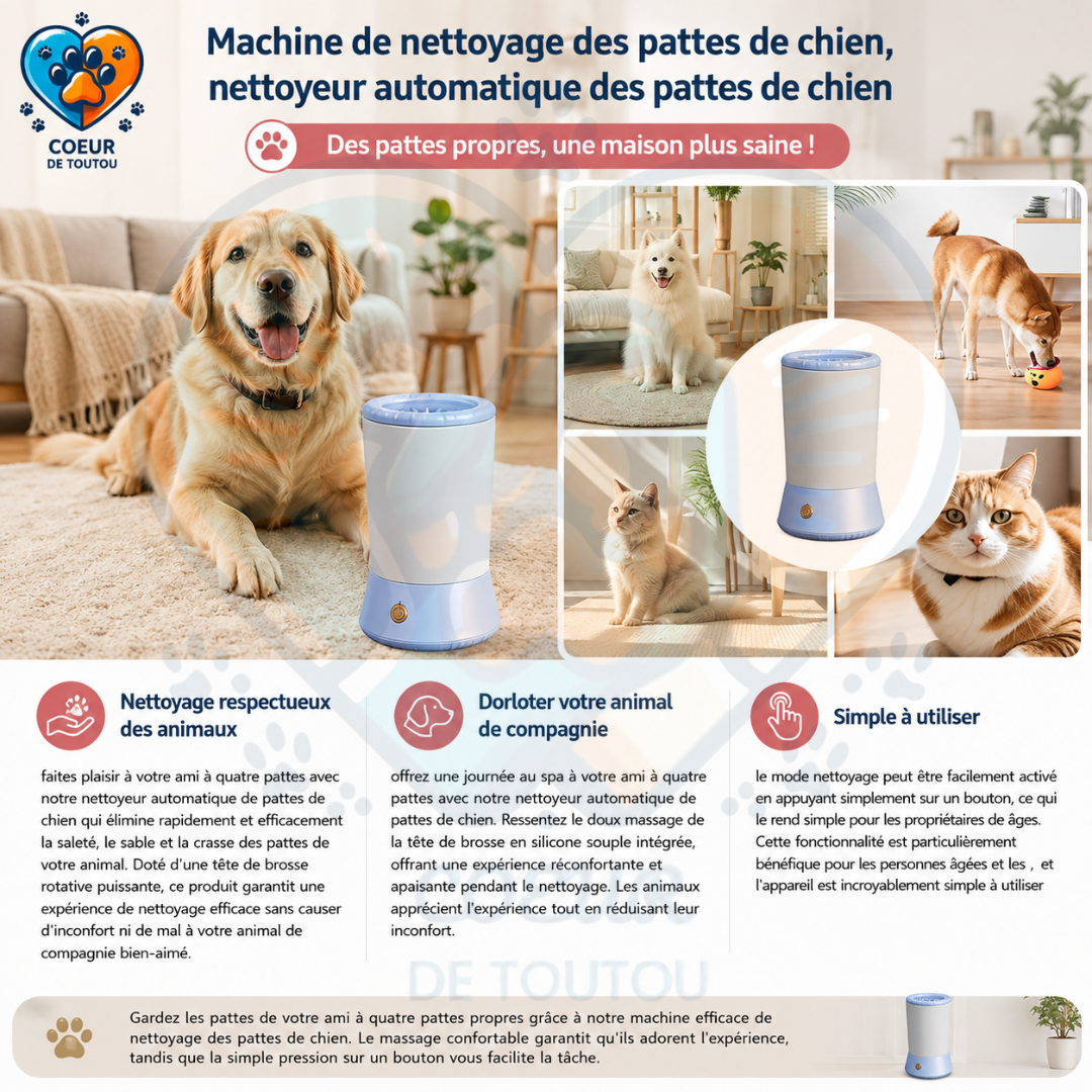 nettoyeur de pattes electrique