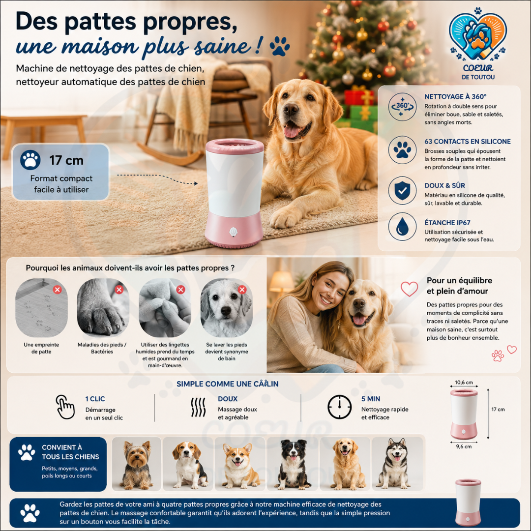nettoyeur de pattes electrique