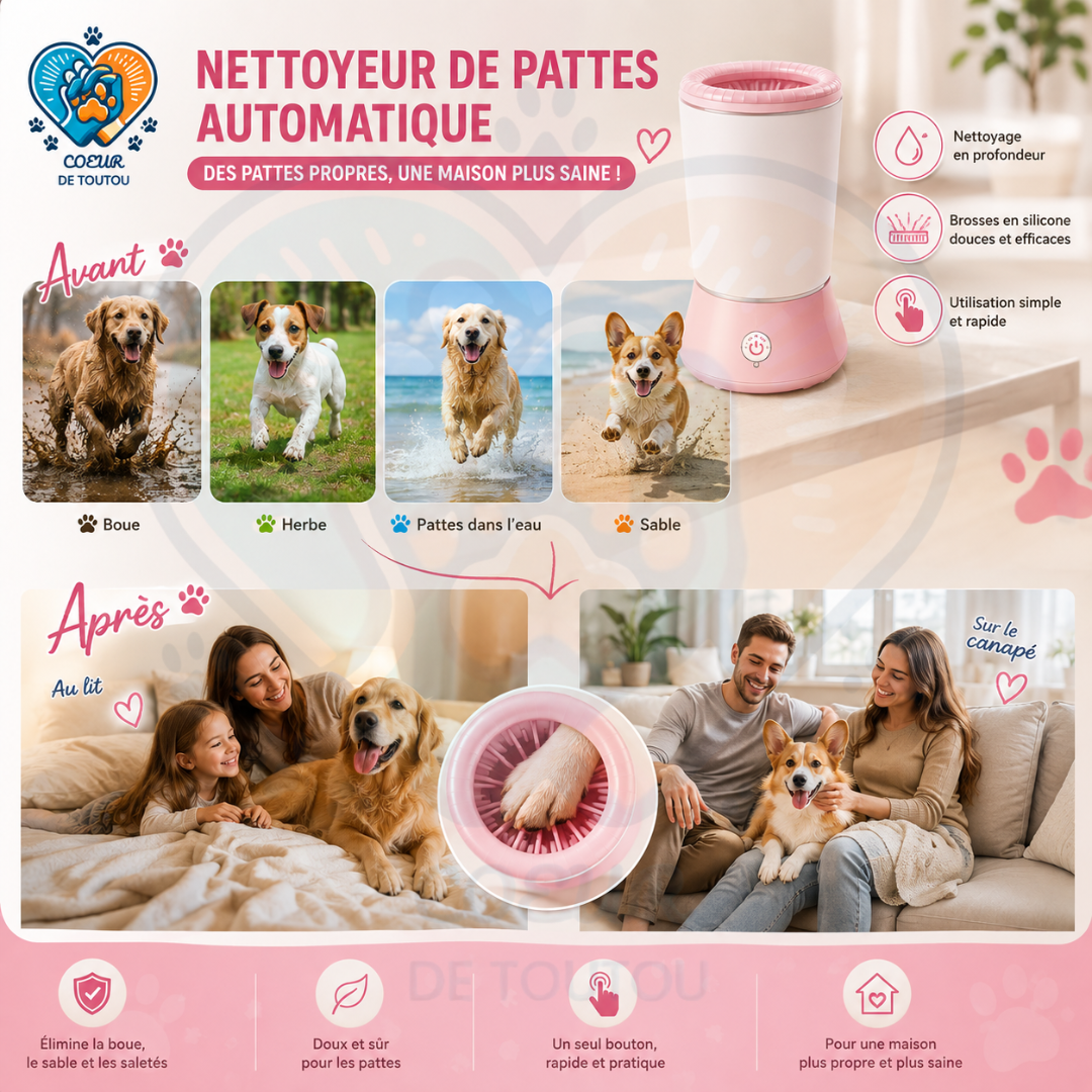 nettoyeur de pattes electrique