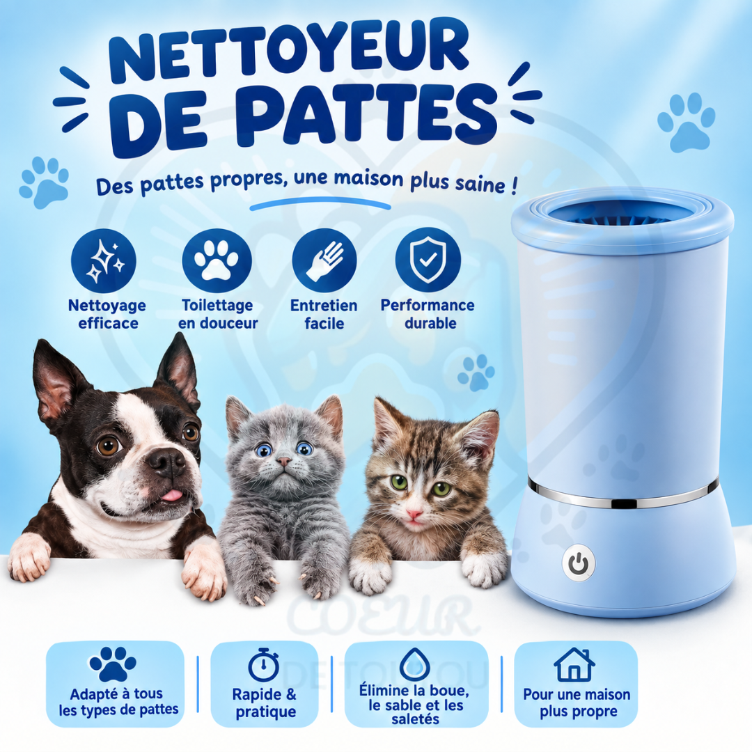 nettoyeur de pattes electrique