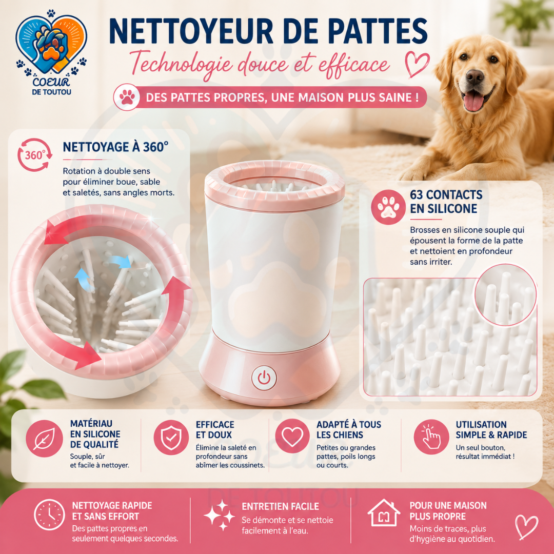 nettoyeur de pattes electrique