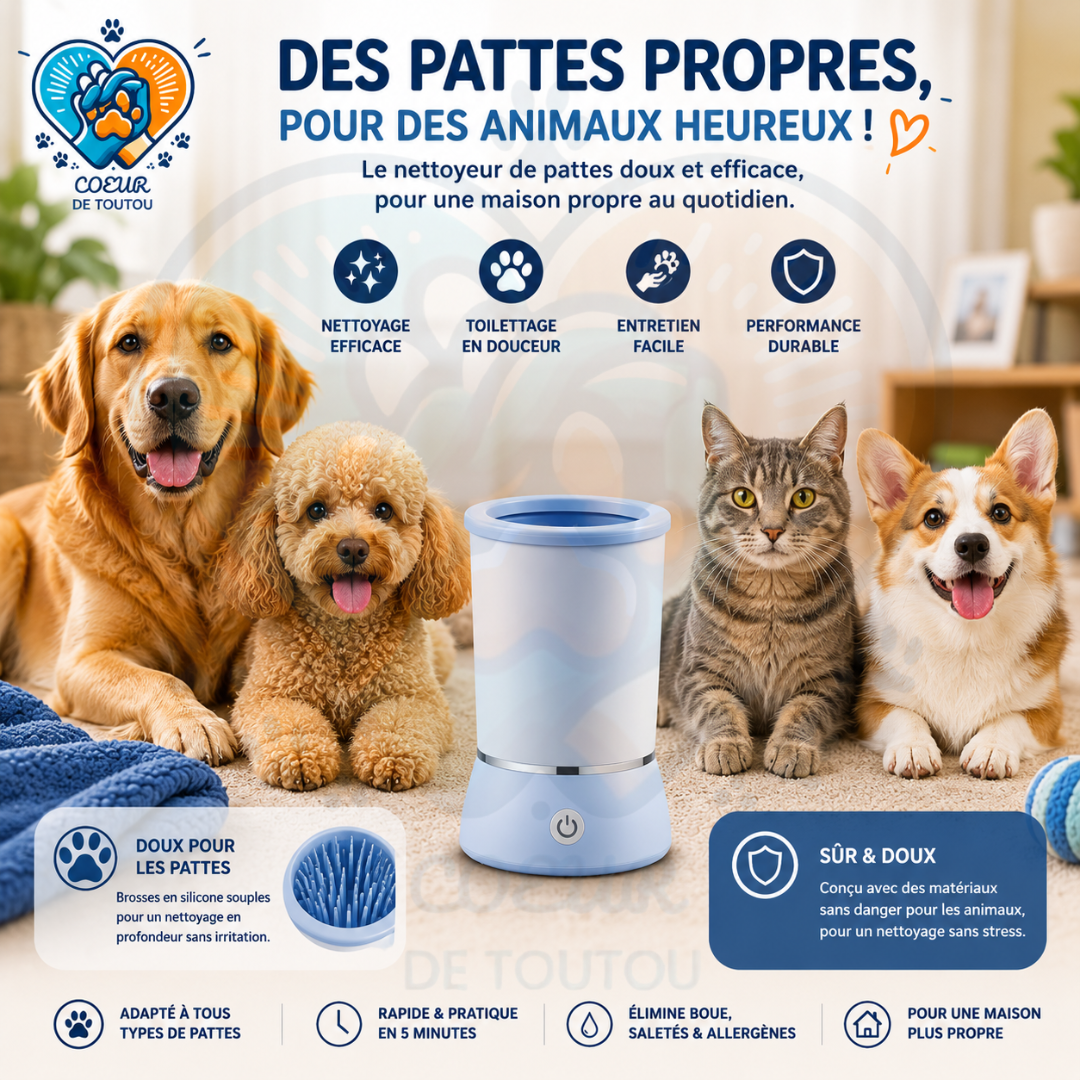nettoyeur de pattes electrique