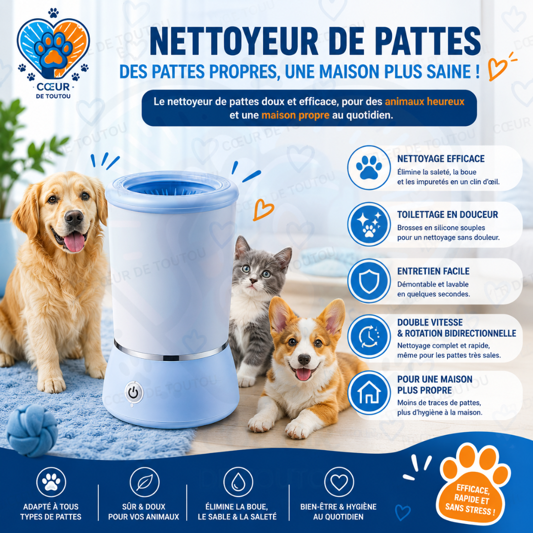 nettoyeur de pattes electrique