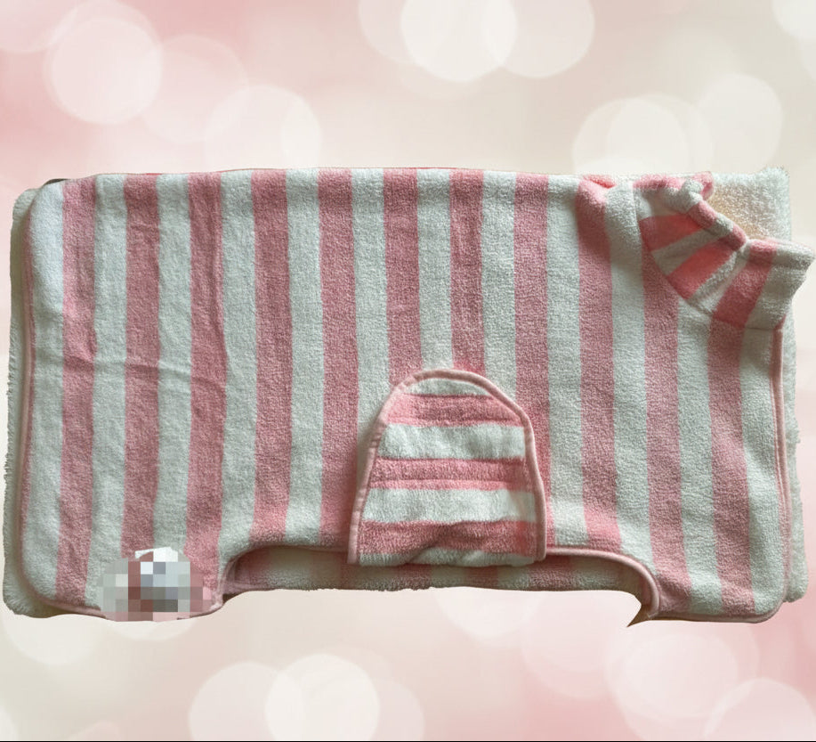 peignoir pour chien
