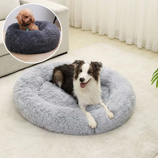 coussin ergonomique apaisant pour chien | SnowPuff™