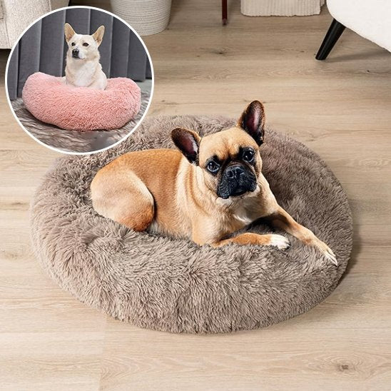 coussin ergonomique apaisant pour chien | SnowPuff™
