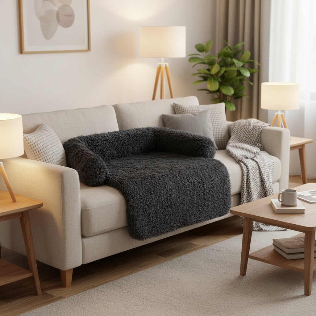 protège canapé pour chien