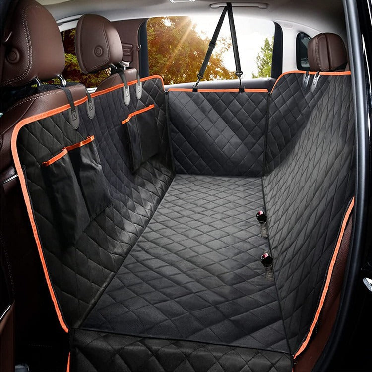 Car Pet Mat Car Waterproof Oxford Cloth Mat For Dogs Going Out Rear Car Mat Car Anti-Dirty Dog Mat