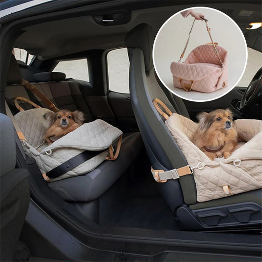 Sac de Transport pour Chien de Luxe | CozyRide™ - Élégance, Sécurité et Douceur en Voyage