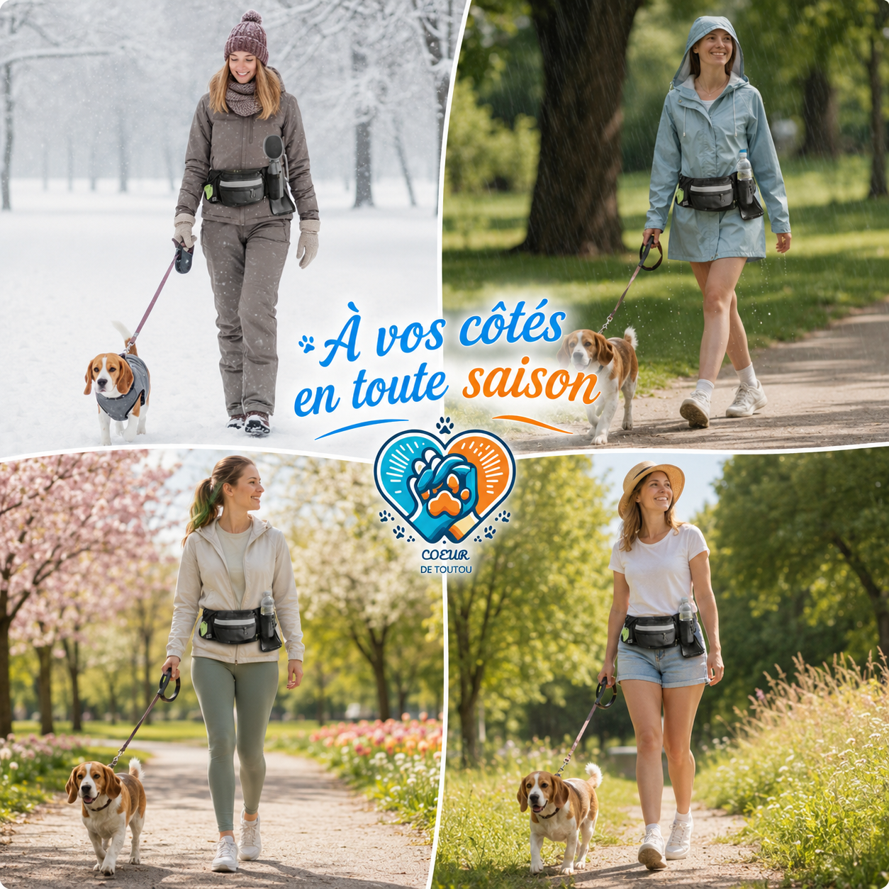 sacoche promenade chien