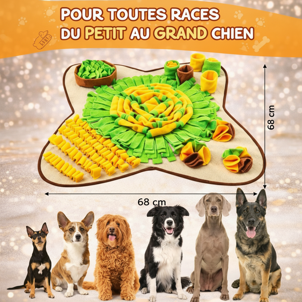 tapis de fouille chien