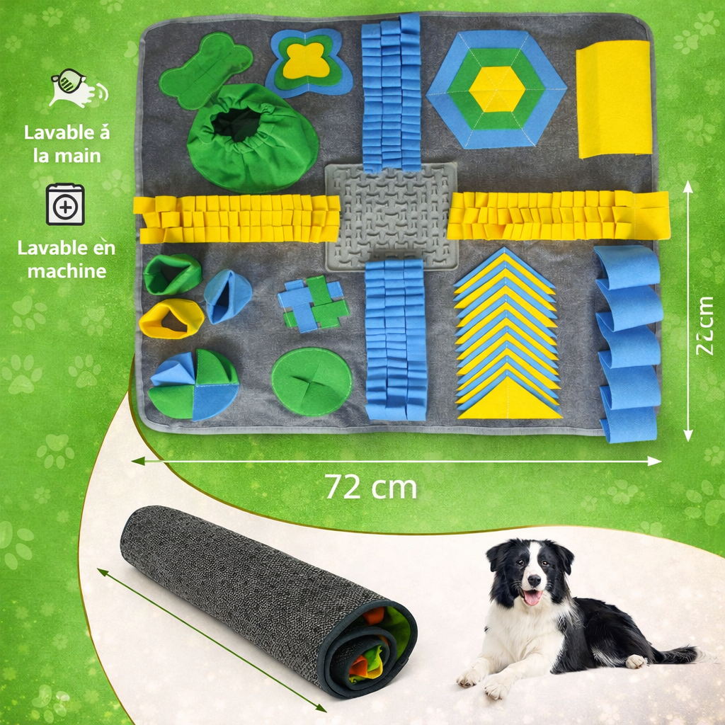 tapis de fouille chien