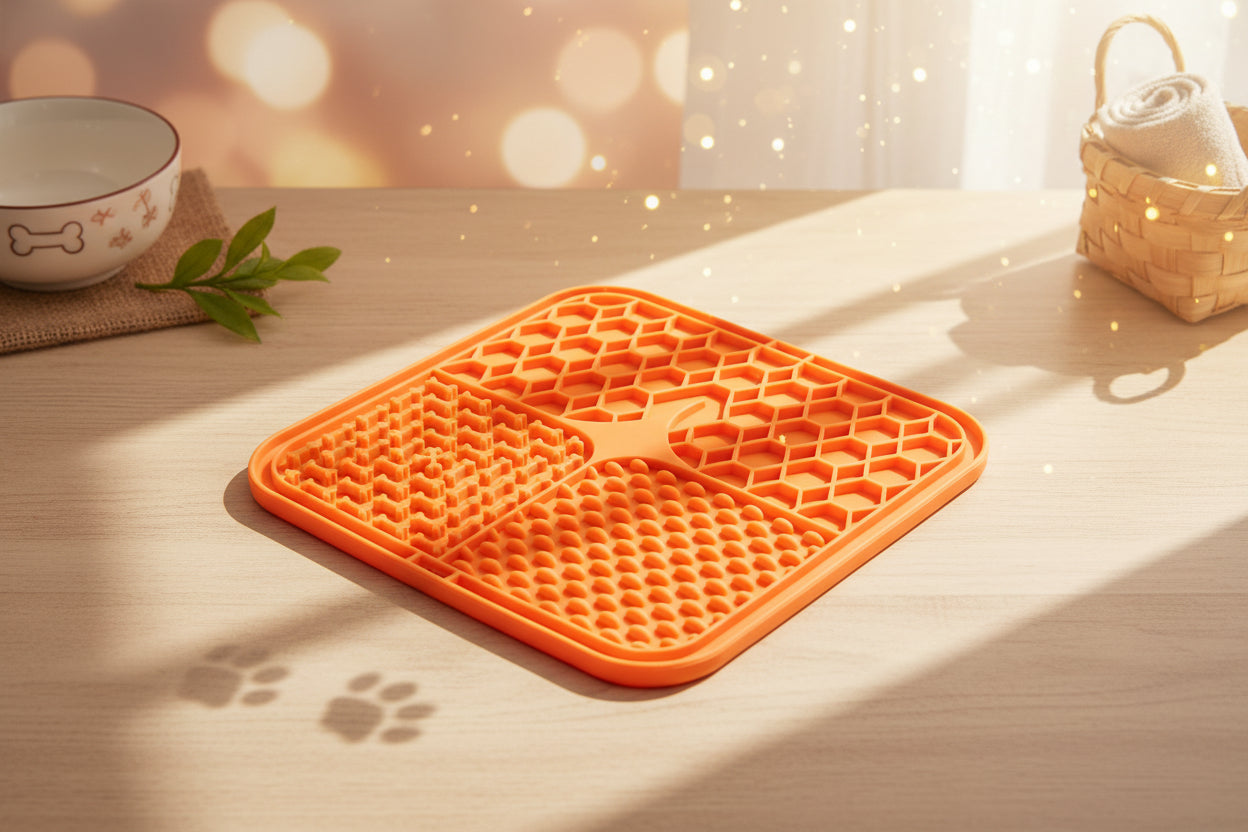 tapis de léchage pour chien