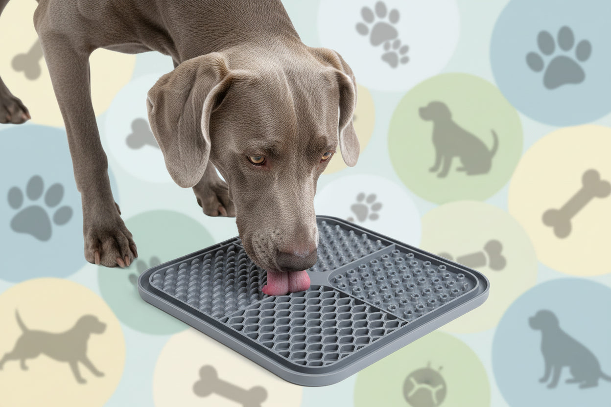 tapis de lechage pour chien