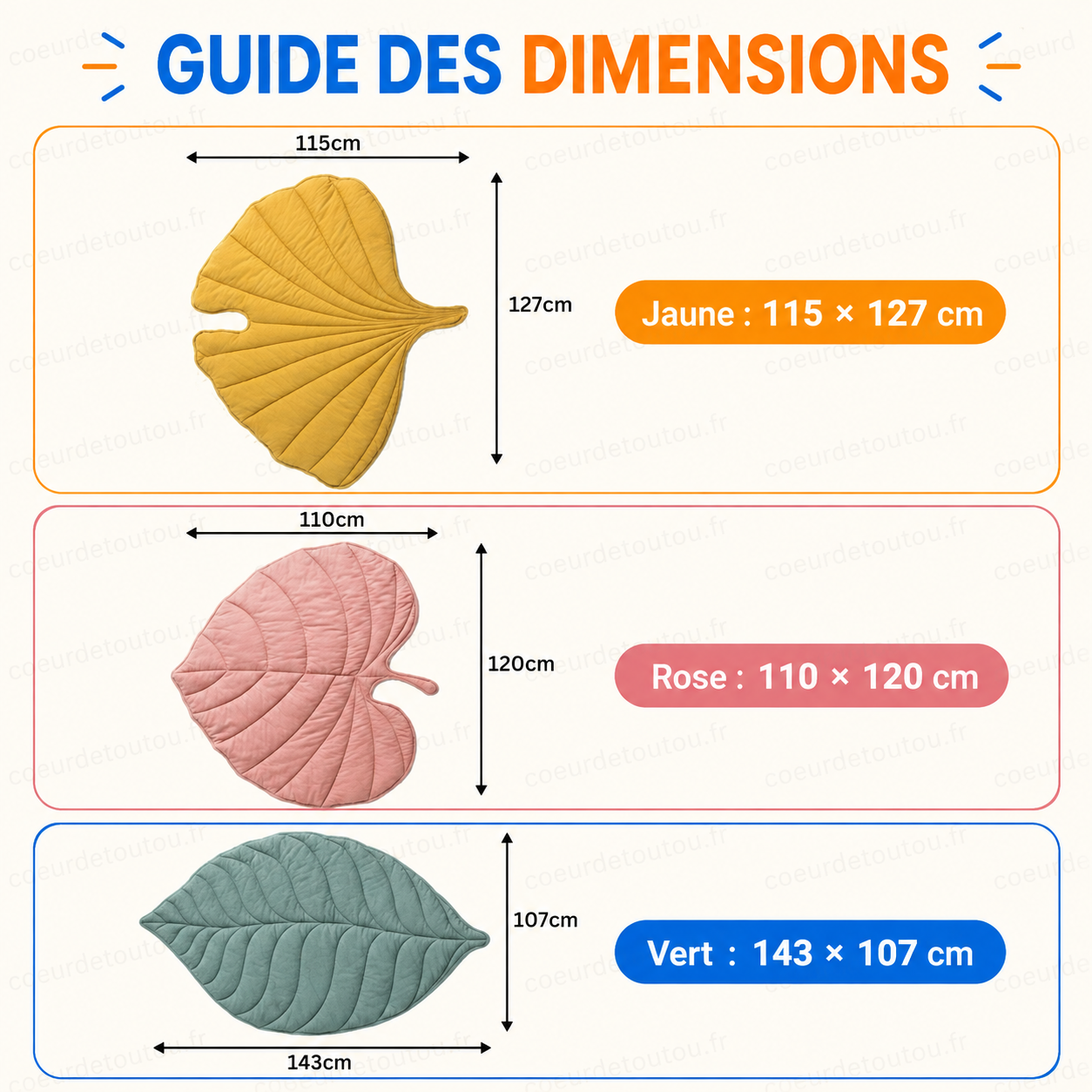 tapis feuille pour chien