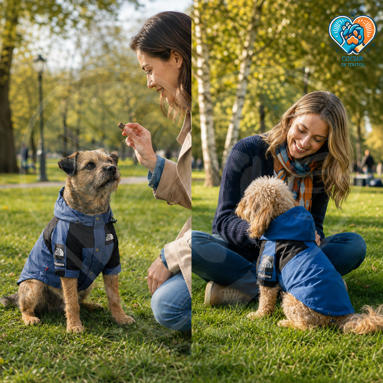 Imperméable à capuche pour chien | Pluie’Style™