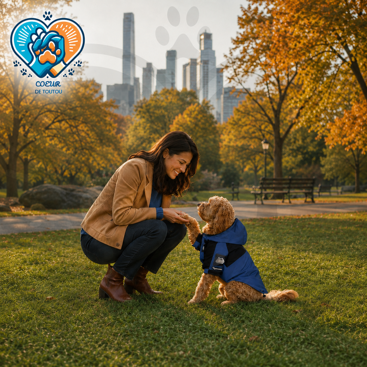 Imperméable à capuche pour chien | Pluie’Style™